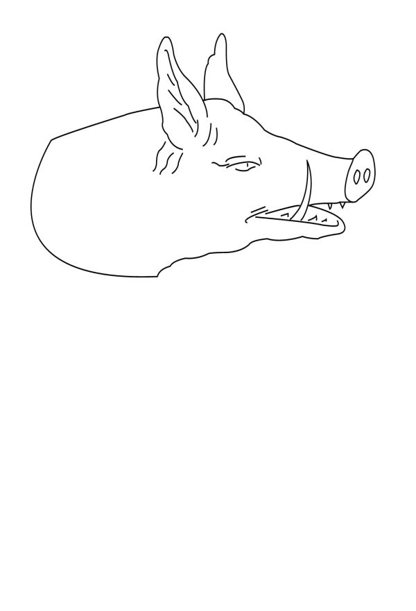 Coloring page: Boar (Animals) #14695 - Free Printable Coloring Pages