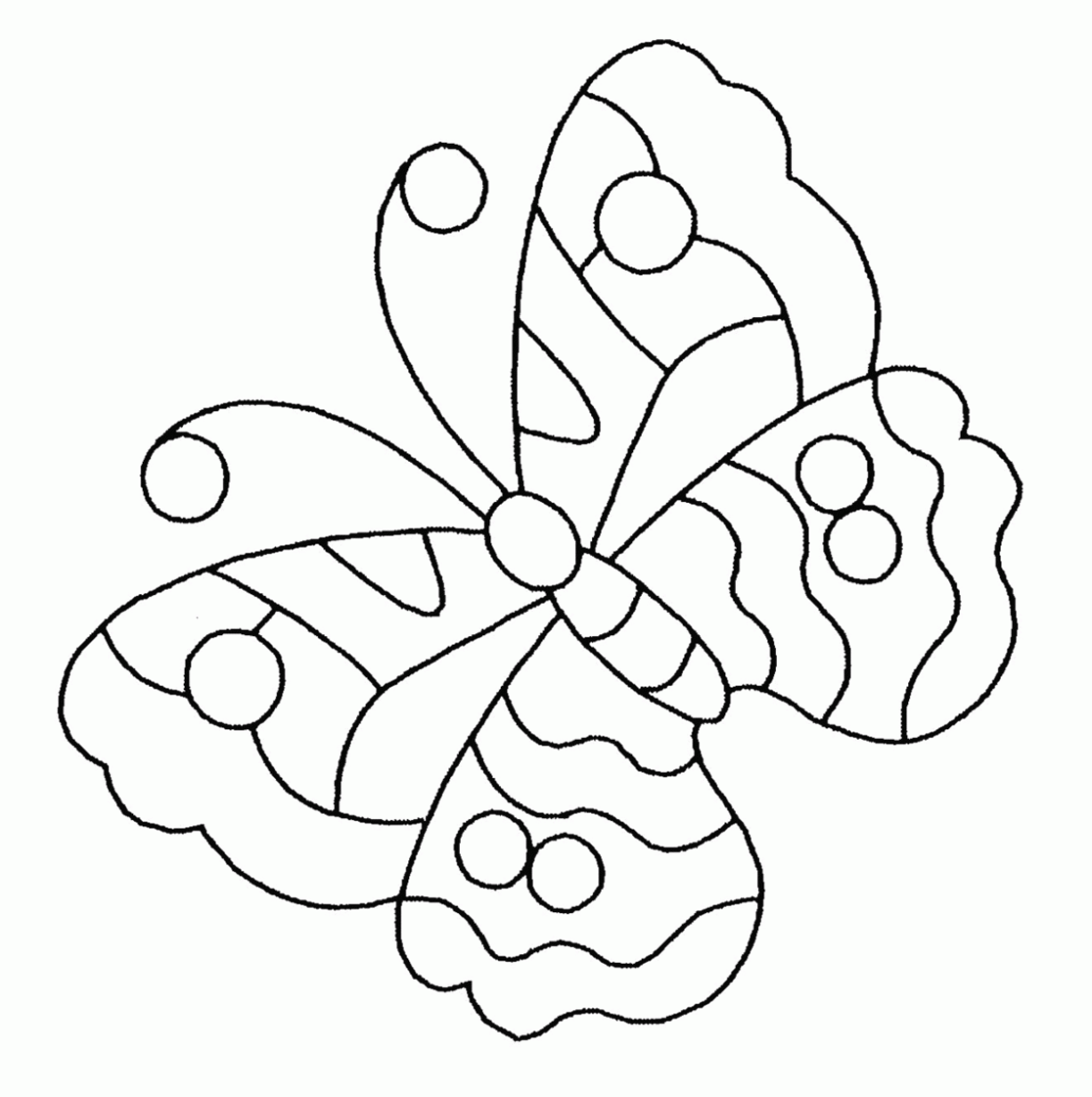 Coloring page: Butterfly (Animals) #15661 - Free Printable Coloring Pages