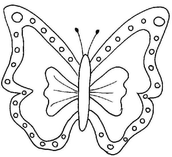 Coloring page: Butterfly (Animals) #15688 - Free Printable Coloring Pages