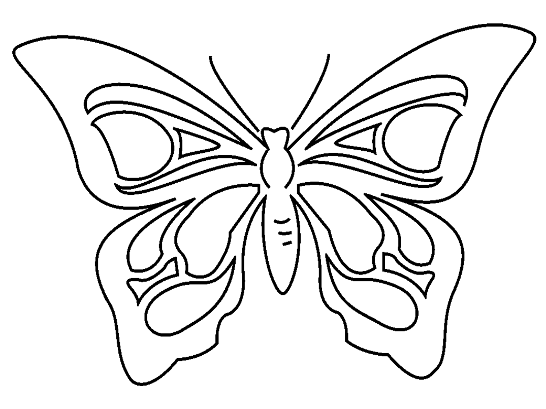 Coloring page: Butterfly (Animals) #15707 - Free Printable Coloring Pages