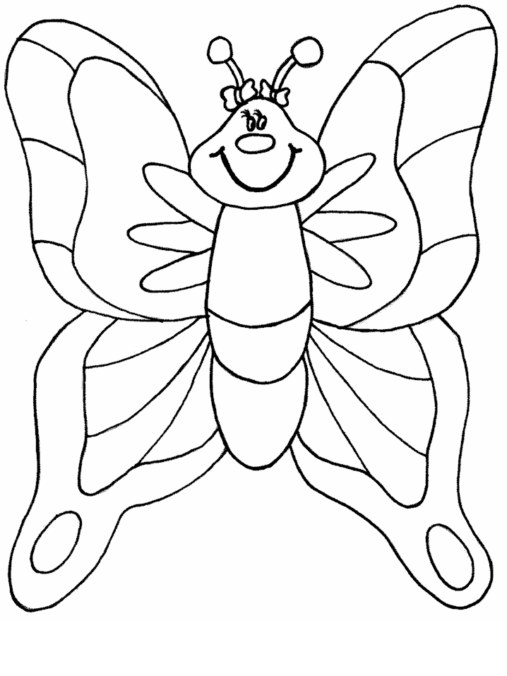 Coloring page: Butterfly (Animals) #15712 - Free Printable Coloring Pages