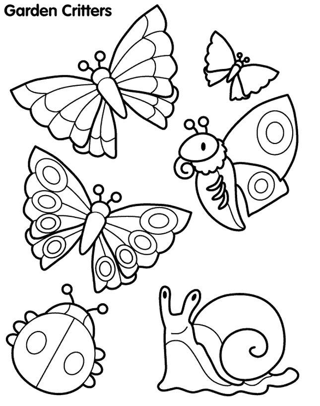 Coloring page: Butterfly (Animals) #15714 - Printable coloring pages