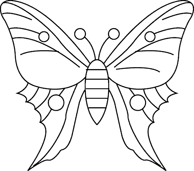 Coloring page: Butterfly (Animals) #15726 - Free Printable Coloring Pages
