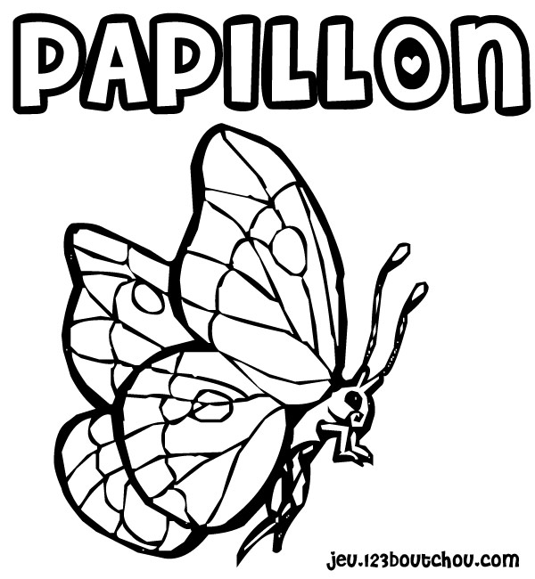 Coloring page: Butterfly (Animals) #15770 - Free Printable Coloring Pages
