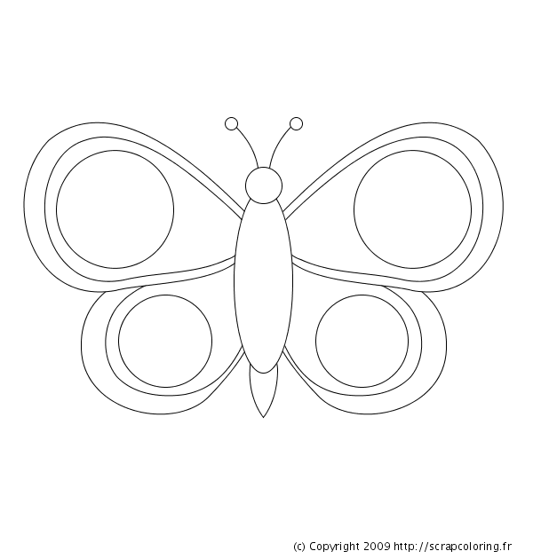 Coloring page: Butterfly (Animals) #15784 - Free Printable Coloring Pages