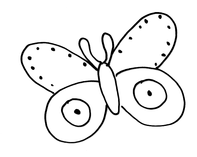 Coloring page: Butterfly (Animals) #15817 - Printable coloring pages