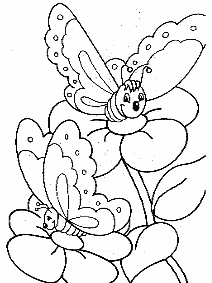 Coloring page: Butterfly (Animals) #15833 - Free Printable Coloring Pages