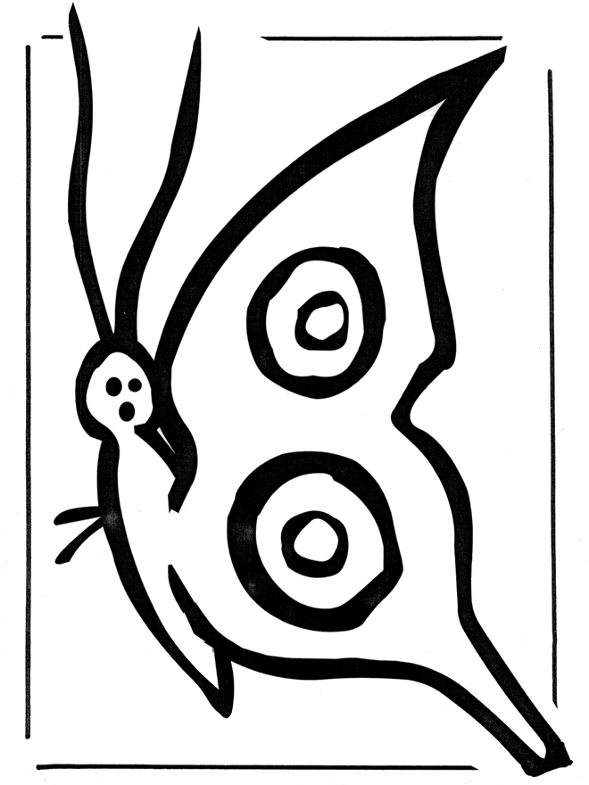 Coloring page: Butterfly (Animals) #15839 - Free Printable Coloring Pages