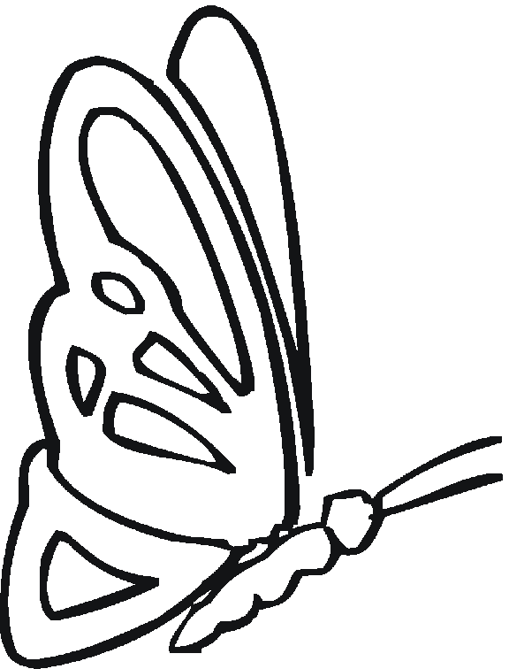 Coloring page: Butterfly (Animals) #15840 - Free Printable Coloring Pages