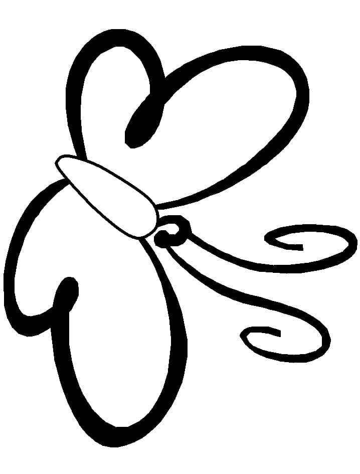 Free printable Butterfly coloring page #175112 from Animals collection