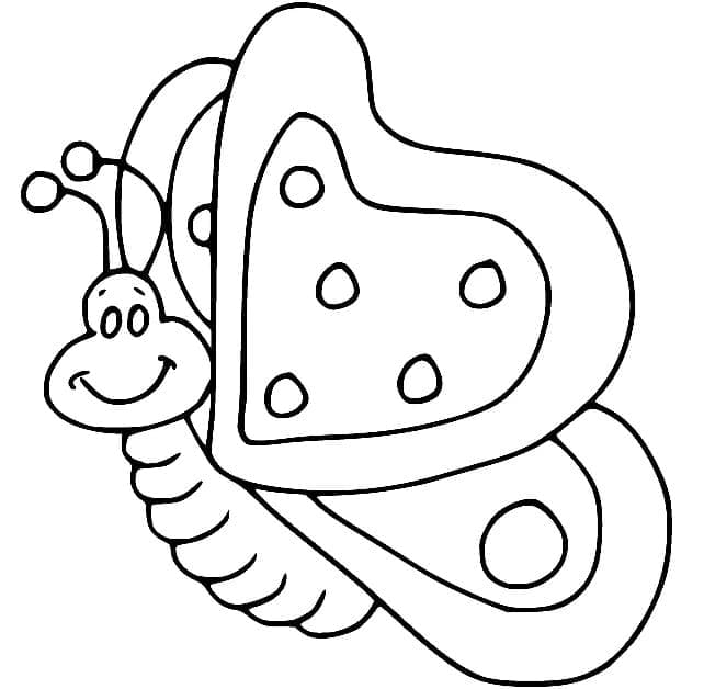 Free printable Butterfly coloring page #215727 from Animals collection
