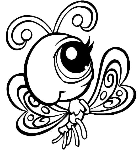 Free printable Butterfly coloring page #215730 from Animals collection