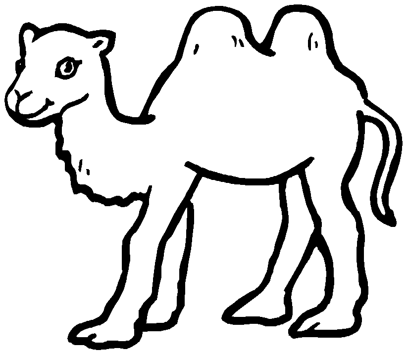 Coloring page: Camel (Animals) #1661 - Free Printable Coloring Pages