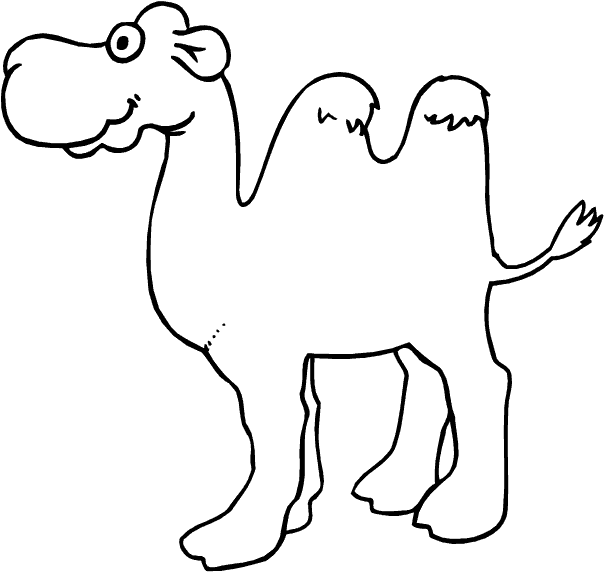 Coloring page: Camel (Animals) #1676 - Free Printable Coloring Pages