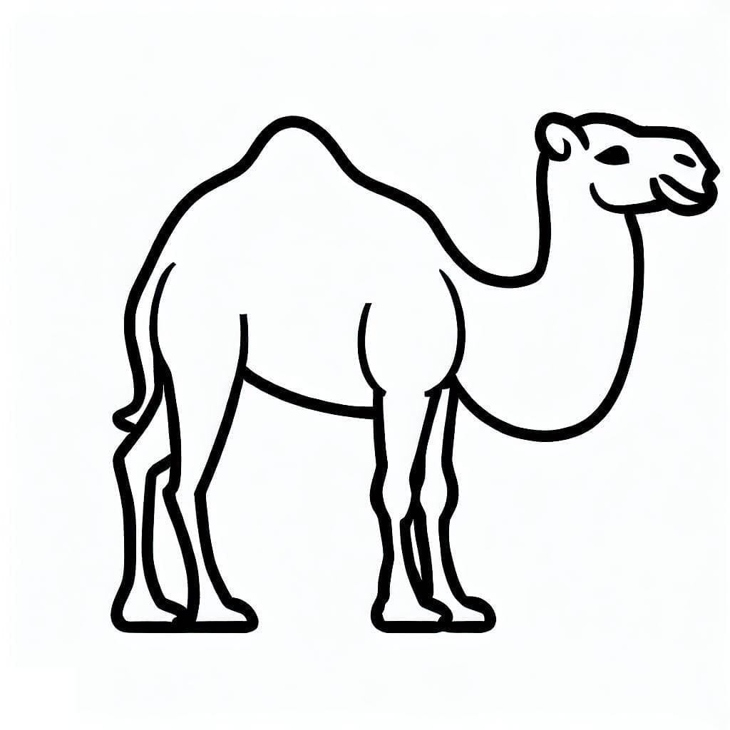 Free printable Camel coloring page #205469 from Animals collection Free printable Camel coloring page #205469 from Animals collection