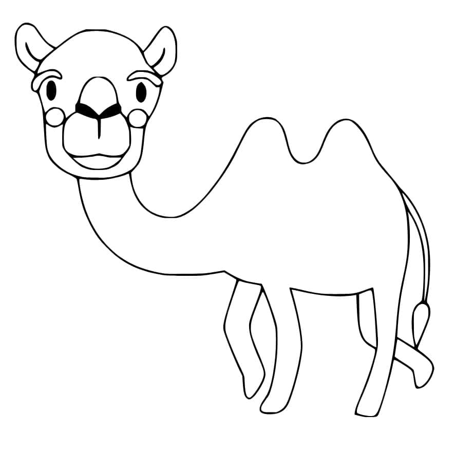 Free printable Camel coloring page #205481 from Animals collection