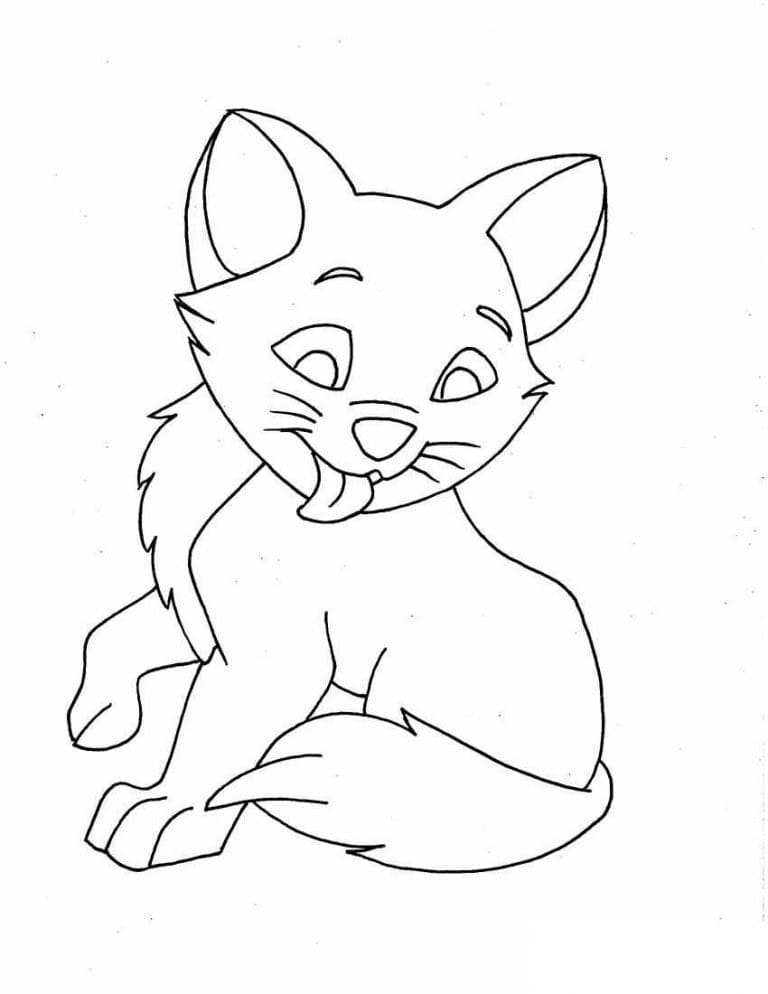 Free printable Cat coloring page #174948 from Animals collection