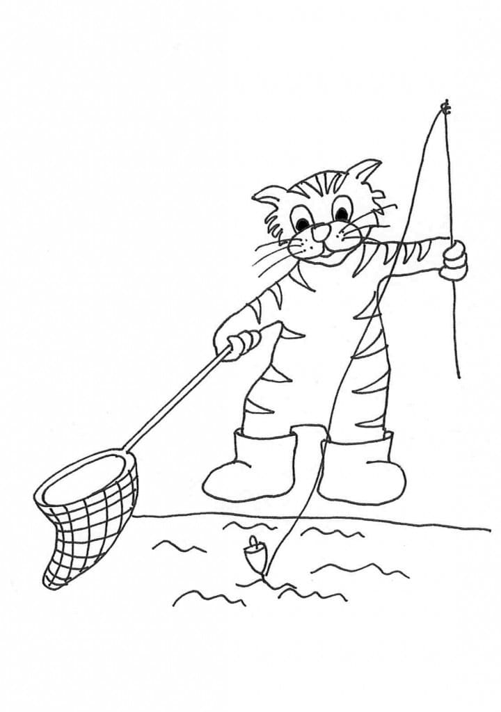 Free printable Cat coloring page #174967 from Animals collection