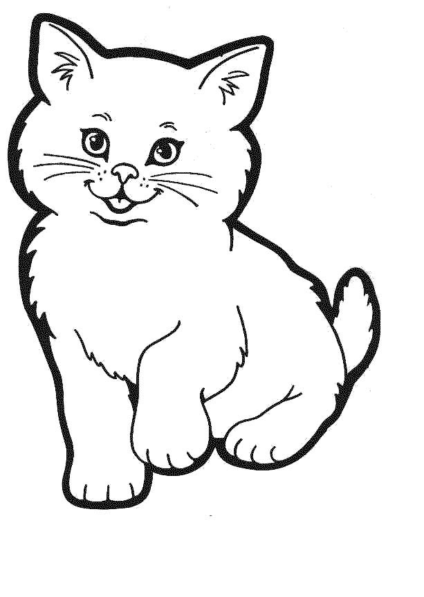 Coloring page: Cat (Animals) #1761 - Free Printable Coloring Pages