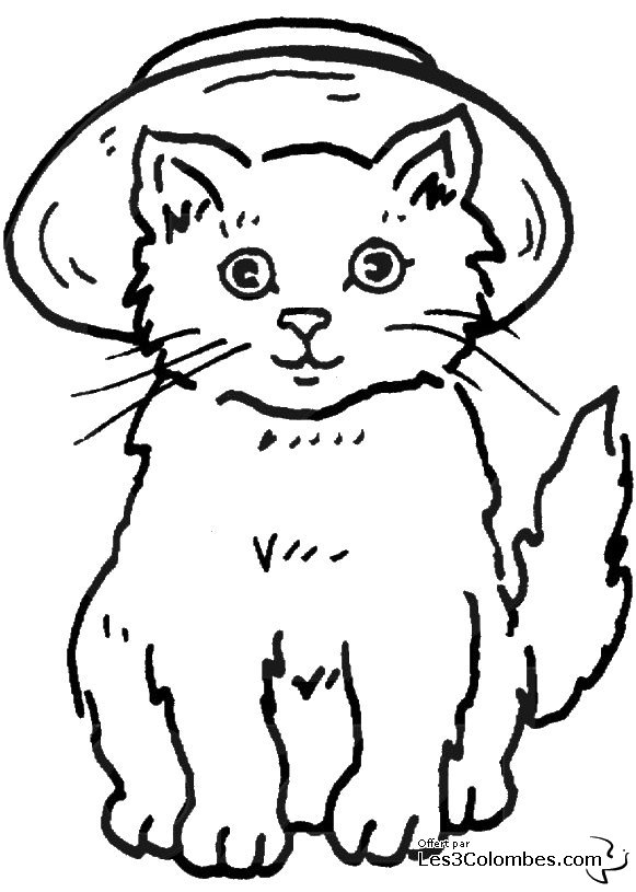 Coloring page: Cat (Animals) #1869 - Free Printable Coloring Pages