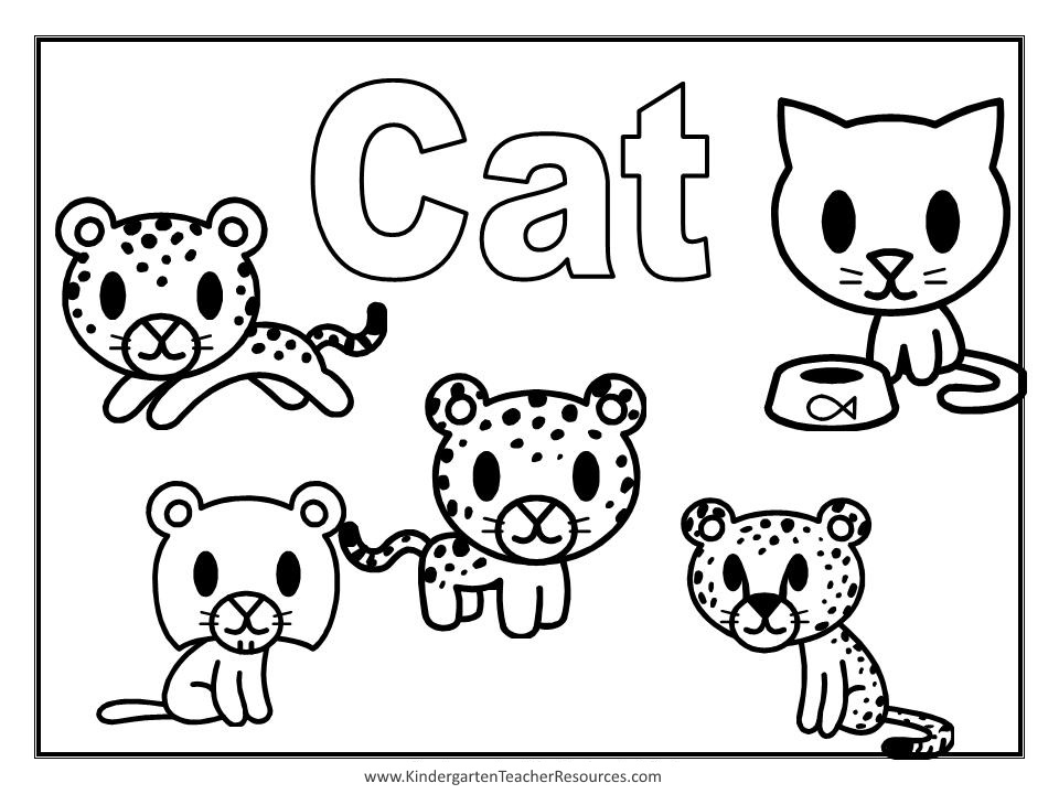 Coloring page: Cat (Animals) #1873 - Free Printable Coloring Pages