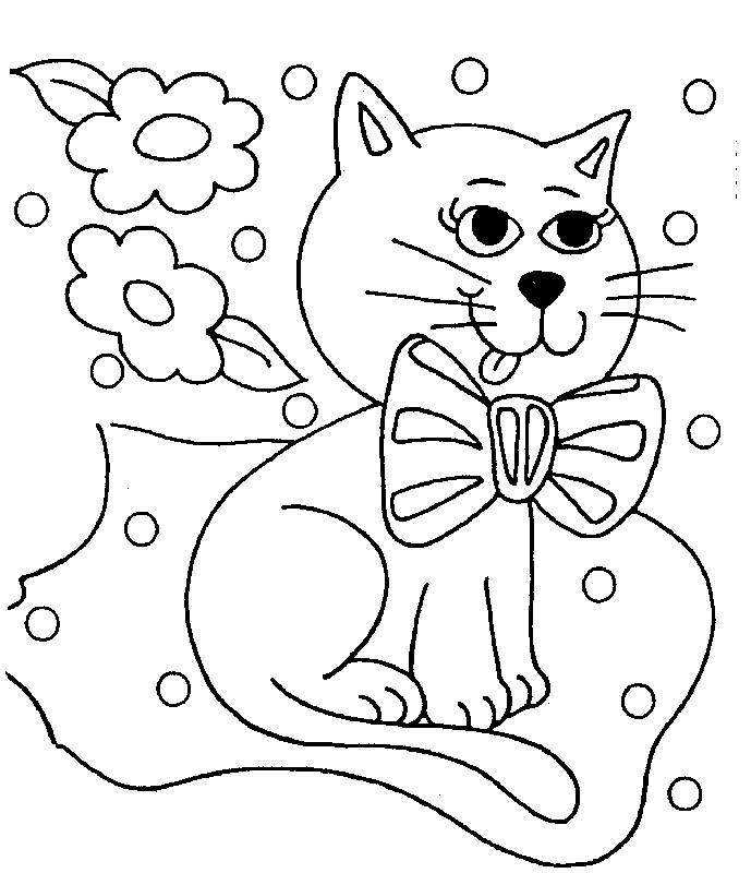 Coloring page: Cat (Animals) #1891 - Free Printable Coloring Pages