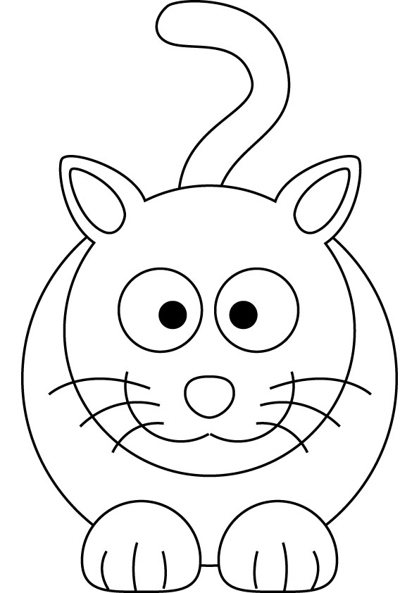 Coloring page: Cat (Animals) #1919 - Printable coloring pages