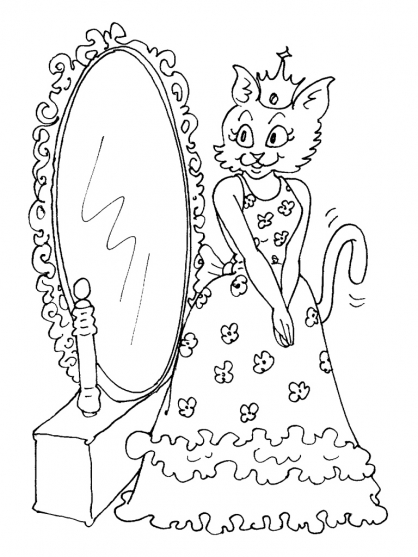 Coloring page: Cat (Animals) #1927 - Free Printable Coloring Pages