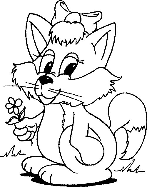 Coloring page: Cat (Animals) #1930 - Free Printable Coloring Pages