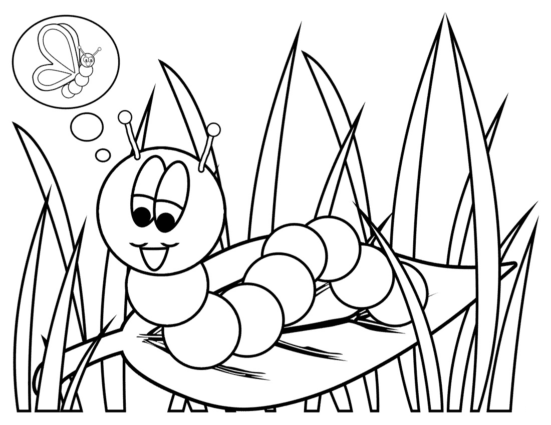 Coloring page: Caterpillar (Animals) #18222 - Free Printable Coloring Pages