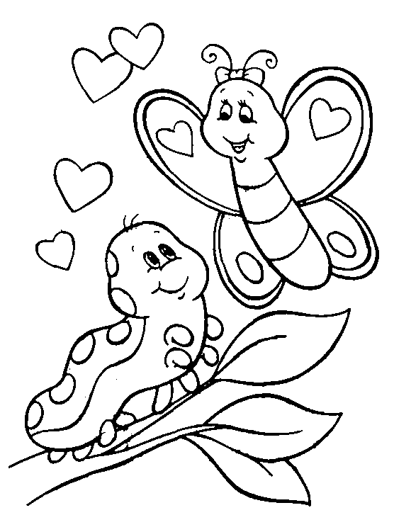 Coloring page: Caterpillar (Animals) #18230 - Free Printable Coloring Pages