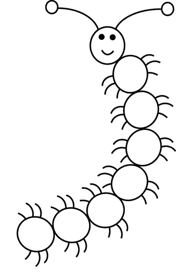 Coloring page: Caterpillar (Animals) #18231 - Free Printable Coloring Pages