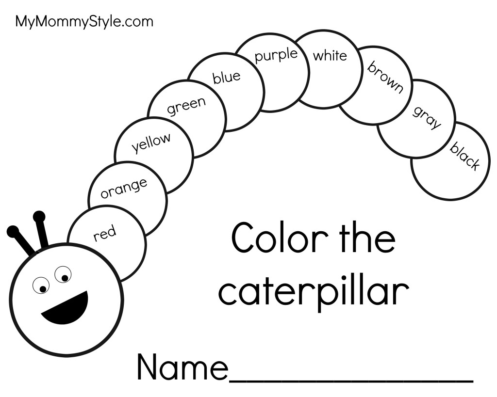 Coloring page: Caterpillar (Animals) #18242 - Free Printable Coloring Pages
