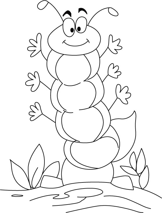 Coloring page: Caterpillar (Animals) #18247 - Free Printable Coloring Pages