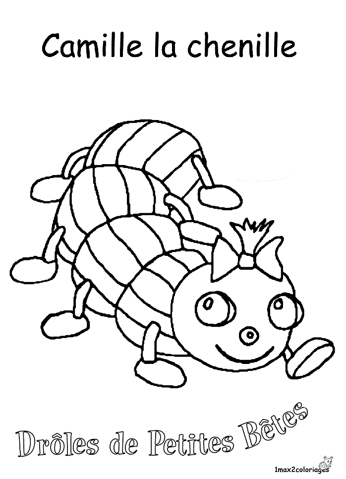 Coloring page: Caterpillar (Animals) #18309 - Free Printable Coloring Pages