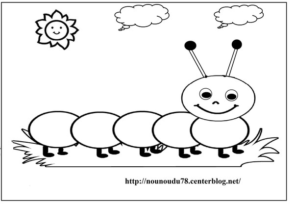 Coloring page: Caterpillar (Animals) #18312 - Free Printable Coloring Pages