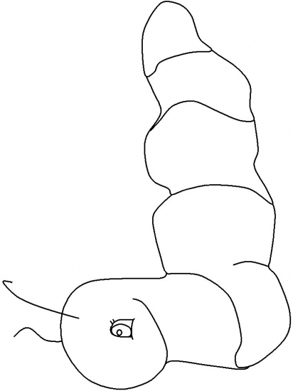 Coloring page: Caterpillar (Animals) #18338 - Free Printable Coloring Pages