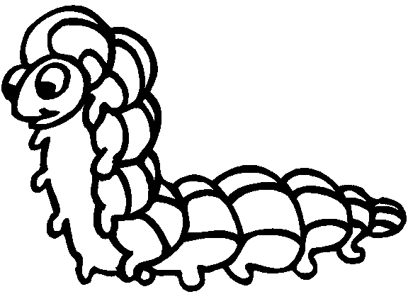 Coloring page: Caterpillar (Animals) #18360 - Free Printable Coloring Pages