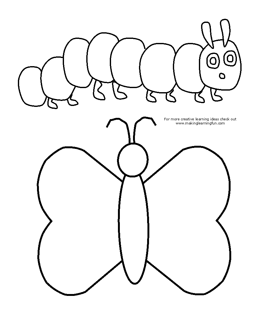 Coloring page: Caterpillar (Animals) #18371 - Free Printable Coloring Pages
