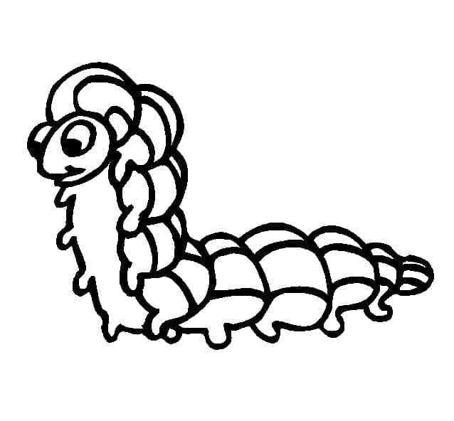 Free printable Caterpillar coloring page #210391 from Animals collection