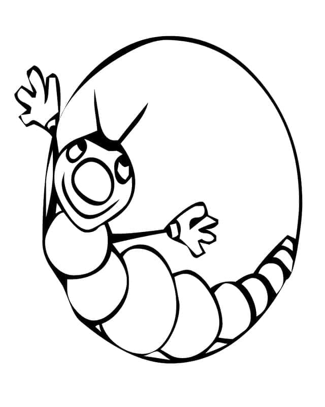 Free printable Caterpillar coloring page #210392 from Animals collection
