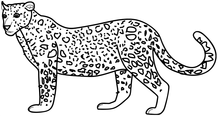 Coloring page: Cheetah (Animals) #7869 - Free Printable Coloring Pages