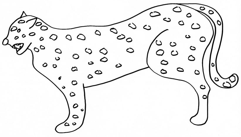 Coloring page: Cheetah (Animals) #7875 - Free Printable Coloring Pages