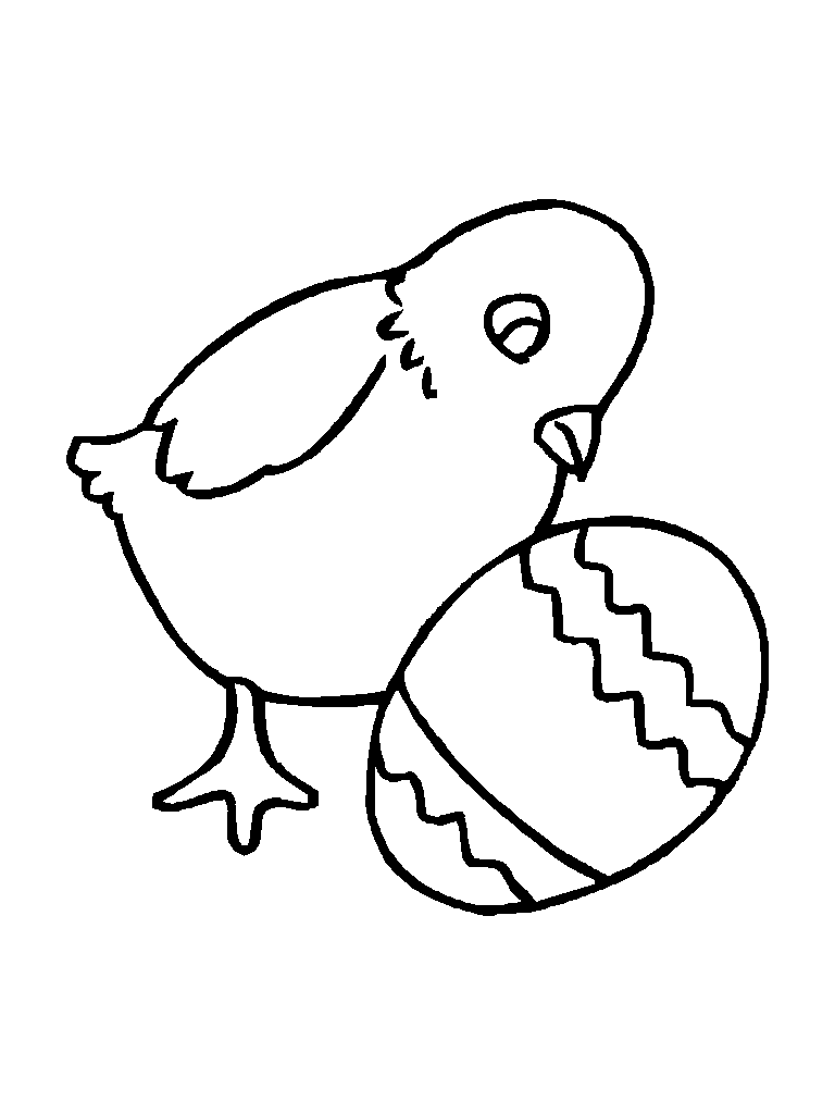 Coloring page: Chick (Animals) #15349 - Free Printable Coloring Pages