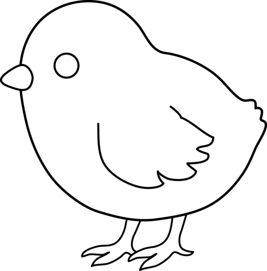 Coloring page: Chick (Animals) #15350 - Printable coloring pages