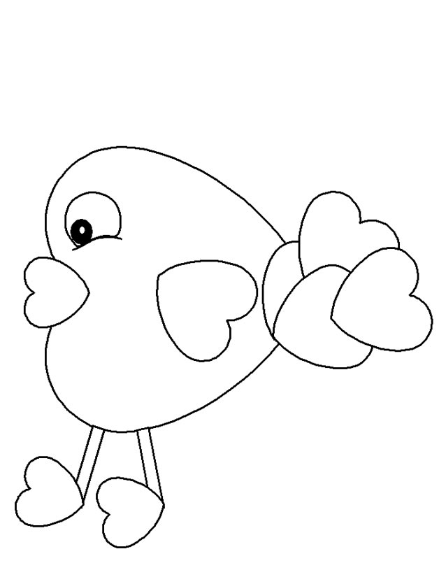 Coloring page: Chick (Animals) #15353 - Printable coloring pages