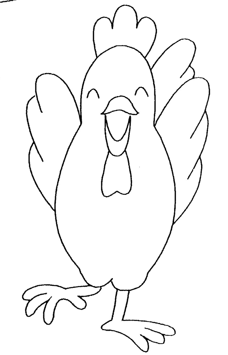 Coloring page: Chick (Animals) #15379 - Free Printable Coloring Pages