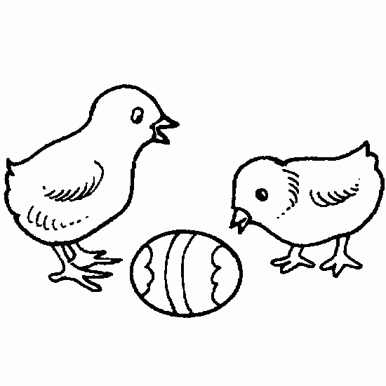 Coloring page: Chick (Animals) #15380 - Free Printable Coloring Pages