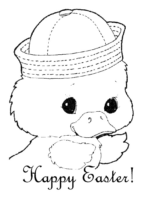 Coloring page: Chick (Animals) #15394 - Printable coloring pages