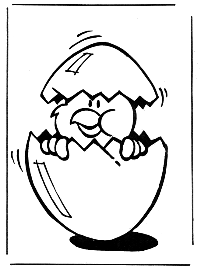 Coloring page: Chick (Animals) #15407 - Free Printable Coloring Pages